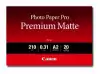 CANON PM-101 photo paper Pro Premium matte A2 20 sheets