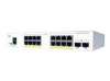 Cisco Catalyst 1000 16port GE, POE, Ext PS, 2x1G SFP