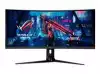 Монитор ASUS ROG Strix XG349C Gaming 34inch UWQHD IPS WLED Curved 1900R 180Hz 400cd/m2 1ms 1000:1 HDMI DP USB Type C 2xUSB 3.0 2x2W Speaker