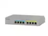 NETGEAR MS108UP 8Port Ultra60 PoE++ Multi-Gigabit 2.5G Ethernet Unmanaged Switch with 230W PoE-Budget 1G/2.5G-Ports Desktop/Wallmnt