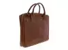 PLEVIER TACAN 14 brown leather bag for NB up to 14inch