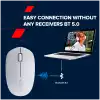 CANYON mouse MW-04 3buttons BT Wireless White