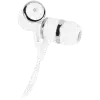 CANYON Stereo earphones with microphone, White