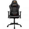 COUGAR Armor Elite Black Gaming Chair, Adjustable Design, Breathable PVC Leather, Class 4 Gas Lift Cylinder, Full Steel Frame, 2D Adjustable Arm Rest, 160º Reclining, Adjustable Tilting Resistance