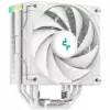 DeepCool AK400 Digital WH, CPU Air Cooler, 1x120mm FK120 PWM Fan, Digital Display, ARGB, TDP 220W, 4 Heatpipes, White, LGA1700/1200/115x, AMD AM5/AM4, 126x97x156 mm(LxWxH), 3Y, R-AK400-WHADMN-G