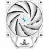 DeepCool AK500S Digital WH, CPU Air Cooler, 1x120mm FK120 PWM FDB Fan, ARGB, Digital Display, White, TDP 240W, 5 Heatpipes, Fluid Dynamic Bearing, LGA1700/1200/1151/1150/1155, AMD AM5/AM4,125×96×160 mm(L×W×H), 3Y, R-AK500S-WHADMN-G