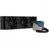 DeepCool LT720, 360mm CPU Liquid Cooler, 3x120mm FK120 PWM Fans, ARGB Multidimensional Infinity Mirror Top Cap, Black, LGA 2066/2011-v3/2011/1700/1200/115x, AMD sTRX4/sTR4/AM5/AM4, 5Y, R-LT720-BKAMNF-G-1