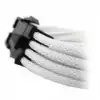 GELID 8pin EPS Power extension cable 30cm individually sleeved UV WHITE, 18 AWG