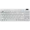 LOGITECH G PRO X TKL LIGHTSPEED Mechanical Gaming Keyboard - WHITE - US INT'L - TACTILE