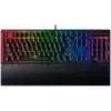 Razer BlackWidow V3, Green Mechanical Switch, US Layout, Tactile and Clicky, Full size, Razer Chroma™ backlighting with 16.8 million customizable color options, Wrist rest, 80 million keystroke lifespan,Multi-function digital roller, Aluminum const