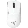 Razer DeathAdder V3 Pro - White Edition, Ergonomic Wireless Gaming Mouse, Speedflex Charging Cable USB Type C, 30000DPI, Optical Mouse Switches Gen-3, 63 g, Focus Pro 30K Optical Sensor