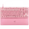 Razer Huntsman V2 Tenkeyless Pink, Optical Gaming Keyboard (Linear Optical Switches Gen-2), US Layout, Doubleshot PBT Keycaps, Sound Dampening Foam, Razer Chroma™ RGB, Up to 8000Hz polling rate, Aluminum matte top plate