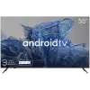 Телевизор KIVI 55', UHD, Google Android TV, Black, 3840x2160, 60 Hz, , 2x10W, 83 kWh/1000h , BT5, HDMI ports 4, 24 months