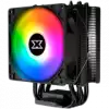 Windpower 964 RGB EN46478, Black Anodized, 90mm RGB PWM Fan, Single Rainbow LED Mode, Reinforced Plastic Backplate