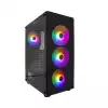 1stPlayer Кутия Case ATX - Fire Dancing V3-B RGB - 4 fans included