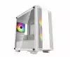 DeepCool кутия Case mATX - CC360 A-RGB White