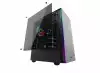 Gamdias кутия Case ATX - MARS E1 - aRGB, Tempered Glass