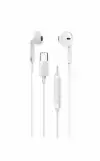 Genius слушалки тапи In-ear Earbuds HS-M365 - USB-C, White