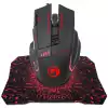 Marvo Геймърски комплект Gaming COMBO G909+G1 2-in-1 - Mouse Programmable, Mousepad - MARVO-G909+G1