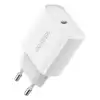 Ugreen бързо зарядно Fast Charger Wall - QC, PD3.0 Type-C, 20W CD137 White - 60450