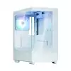 Zalman кутия Case mATX - P10 White