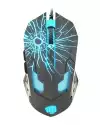 Fury Gaming mouse, Gladiator, optical 3200DPI, Illuminated black