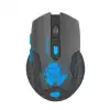 Fury Wireless gaming mouse, Stalker 2000DPI, Black-Blue