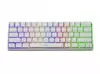 Genesis Mechanical Gaming Keyboard Thor 660 Wireless RGB Backligtht Gateron Red White