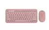 LOGITECH Pebble 2 Bluetooth Keyboard Combo - TONAL ROSE - US INT'L