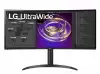 Монитор LG 34WP85C-B, 34" 21:9 Curved WQHD (3440x1440) IPS, 5ms, CR 1000:1, 300 cd/m2, HDR 10, DCI-P3 95%, AMD FreeSync, USB Type-C, HDMI, DisplayPort, Speaker 2ch 7w, PBP, Height Adjustable Stand, Tilt , Black