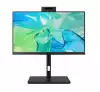 Настолен Компютър Acer Veriton VZ4724GT, AiO 23.8 FHD IPS, Intel Core i5-14400( up to 4.70GHz, 20MB), 16GB DDR5(max.64GB), 512GB SSD+(M.2 slot free),8x DVD, Intel UHD Graphics, GLAN & TPM 2.0, 135W AC, IR cam Shutter, Kbd & Mouse Wireless, Ergo Stand, Win 11 PRO, 3Y War.