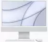 Настолен Компютър Apple 24-inch iMac with Retina 4.5K display: Apple M1 chip with 8-core CPU and 7-core GPU, 256GB - Silver