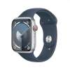 Смартчасовник Apple Watch Series 9 GPS + Cellular 45mm Silver Aluminium Case with Storm Blue Sport Band - S/M
