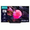 Телевизор Hisense 55" A85K, 4K Ultra HD 3840x2160, OLED, 120Hz, IPS, HDR 10+, HLG, Dolby Vision IQ, Dolby Atmos, Smart TV, WiFi 6E, WiFi Direct, BT, Anyview Cast, 4xHDMI, 2xUSB, LAN, CI+, DVB-T2/C/S2, Black