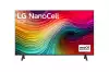 Телевизор LG 43NANO81T3A, 43" 4K HDR Smart Nano Cell TV, 3840x2160, DVB-T2/C/S2, AI Alpha 5 Gen7, HDR 10 PRO, webOS 24, ThinQ AI, WiFi, Clear Voice, AI Upscaling, Bluetooth, Hdmi, CI, LAN, AirPlay2, SPDIF, 2 Pole stand, Silver