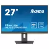 Монитор IIYAMA XUB2792QSN-B5, 27" IPS LED Panel, AntiGlare, 3-side borderless, 16:9, 2560 x 1440, 350cd/m2, 1000:1, 80M:1, 4ms, Blue light reducer, Flicker free, HDMI, DisplayPort, USB-C (PD 65W), 2x USB, LAN, HDCP, Speakers, HAS, Swivel, Pivot, Tilt, VESA, Black