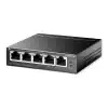 Комутатор TP-Link Gigabit Easy Smart TL-SG105PE 5-портов с 4 PoE+ порта