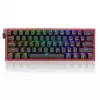 Механична геймърска клавиатура Redragon Fizz K617-RGB_RD RGB черна