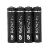 Акумулаторна Батерия GP R03 AAA 850mAh NiMH 85AAAHCB-EB4 RECYKO+ PRO до 1500 цикъла, 4 бр. в опаковка