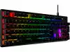 Геймърскa механична клавиатура HyperX Alloy Origins PBT, HyperX Aqua суичове, RGB, Черен