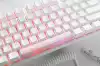 Геймърскa механична клавиатура Ducky One 3 Pure White TKL Hotswap Cherry MX Clear, RGB, PBT Keycaps