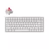 Геймърска механична клавиатура Keychron K2 Pro White QMK/VIA - K2P-P1