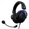 Геймърски слушалки HyperX Cloud Blue Playstation, Микрофон, Черно/Син