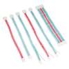 Комплект оплетени кабели Kolink Core, Brilliant White/Neon Blue/Pure Pink