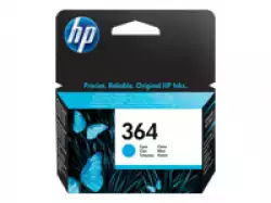 HP 364 original Ink cartridge CB318EE BA1 cyan standard capacity 3ml 300 pages 1-pack with Vivera Ink cartridge