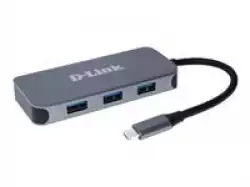 D-Link 6-in-1 USB-C Hub with HDMI/Gigabit Ethernet/Power Delivery