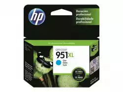 HP 951XL original Ink cartridge CN046AE 301 cyan high capacity 1.500 pages 1-pack Blister multi tag Officejet