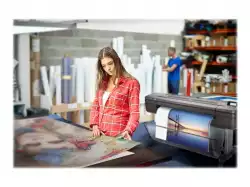 HP DesignJet Z9+ PostScript 44inch large-format printer colour ink-jet Roll 111.8cm 2400x1200dpi 1.2 min/page LAN USB Cutter