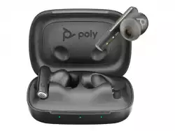 HP Poly Voyager Free 60 Carbon Black Earbuds +Basic Charge Case