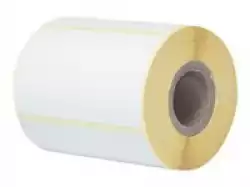 BROTHER Direct thermal label roll 76X44mm 400 labels/roll 8 rolls/carton